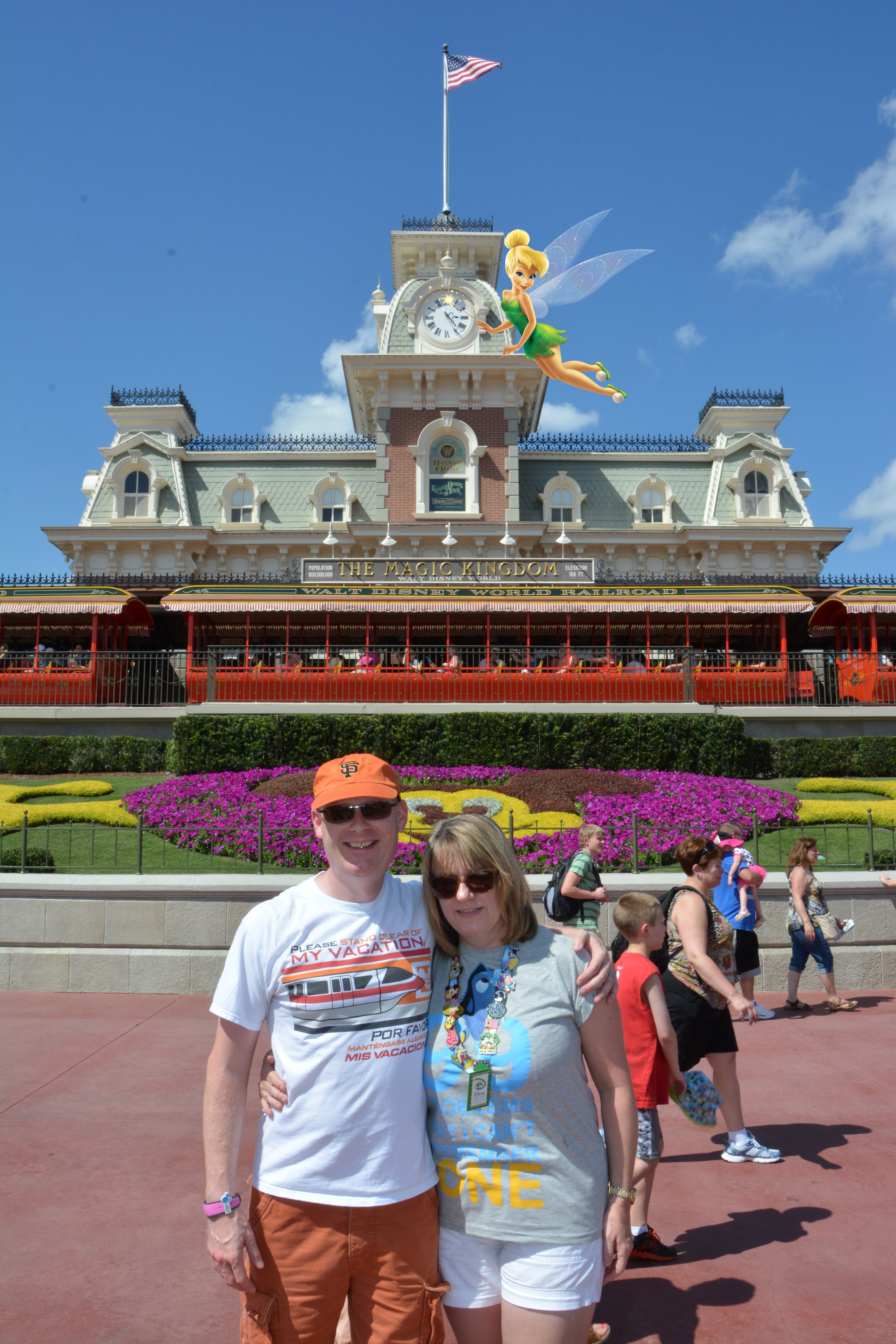 The Entrance to The Magic Kingdom